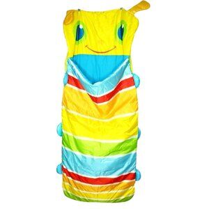Melissa & Doug Giddy Buggy Kids Sleeping Bag Multicolored Full Zip Cozy Camp Sle